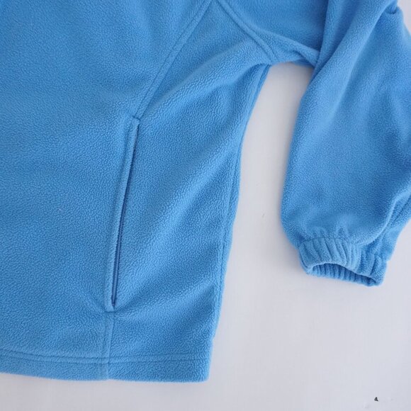 Vintage Falls Creek Blue Outdoor Hiking Fleece Zip Up Cardigan  Sweater Xl - Picture 6 of 9